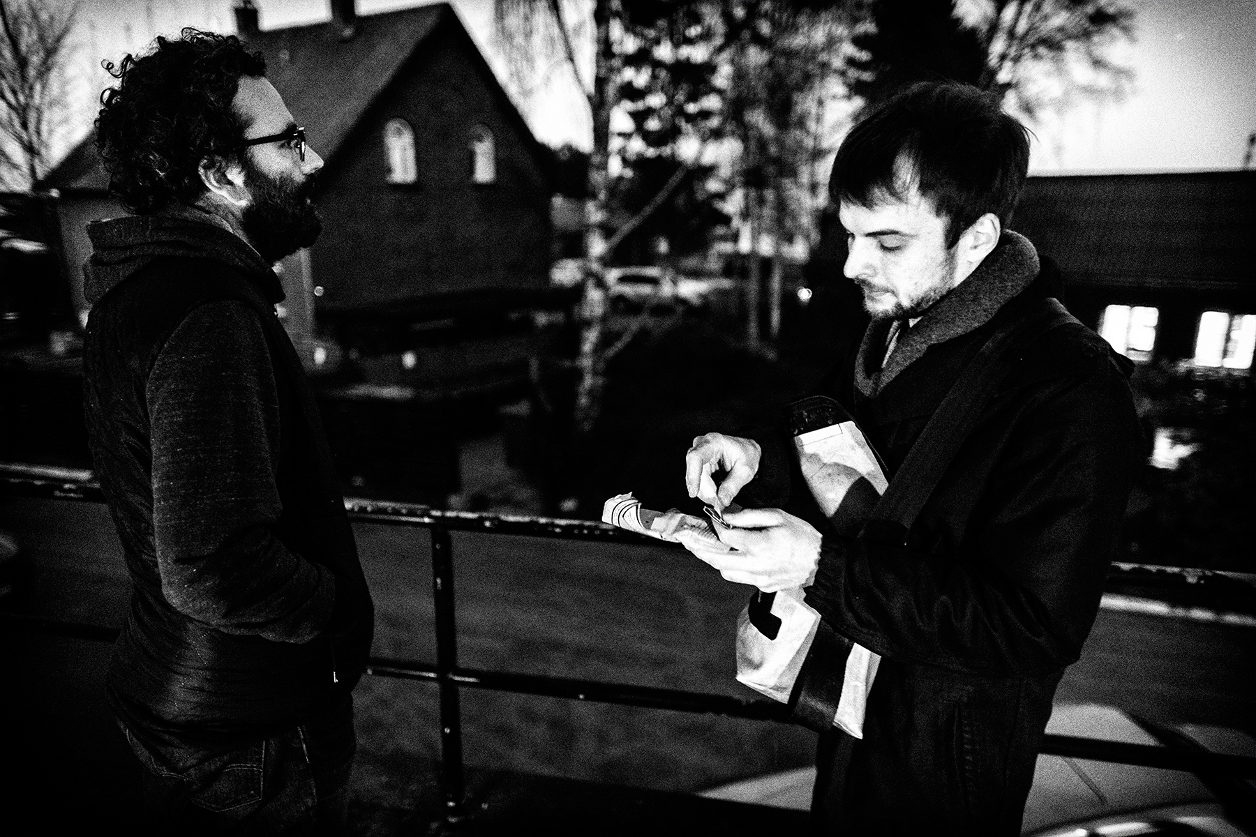 Live pictures and Portraits taken of Nils Frahm and Mikael Simpson while performing at FROST festival 2013, Louisiana