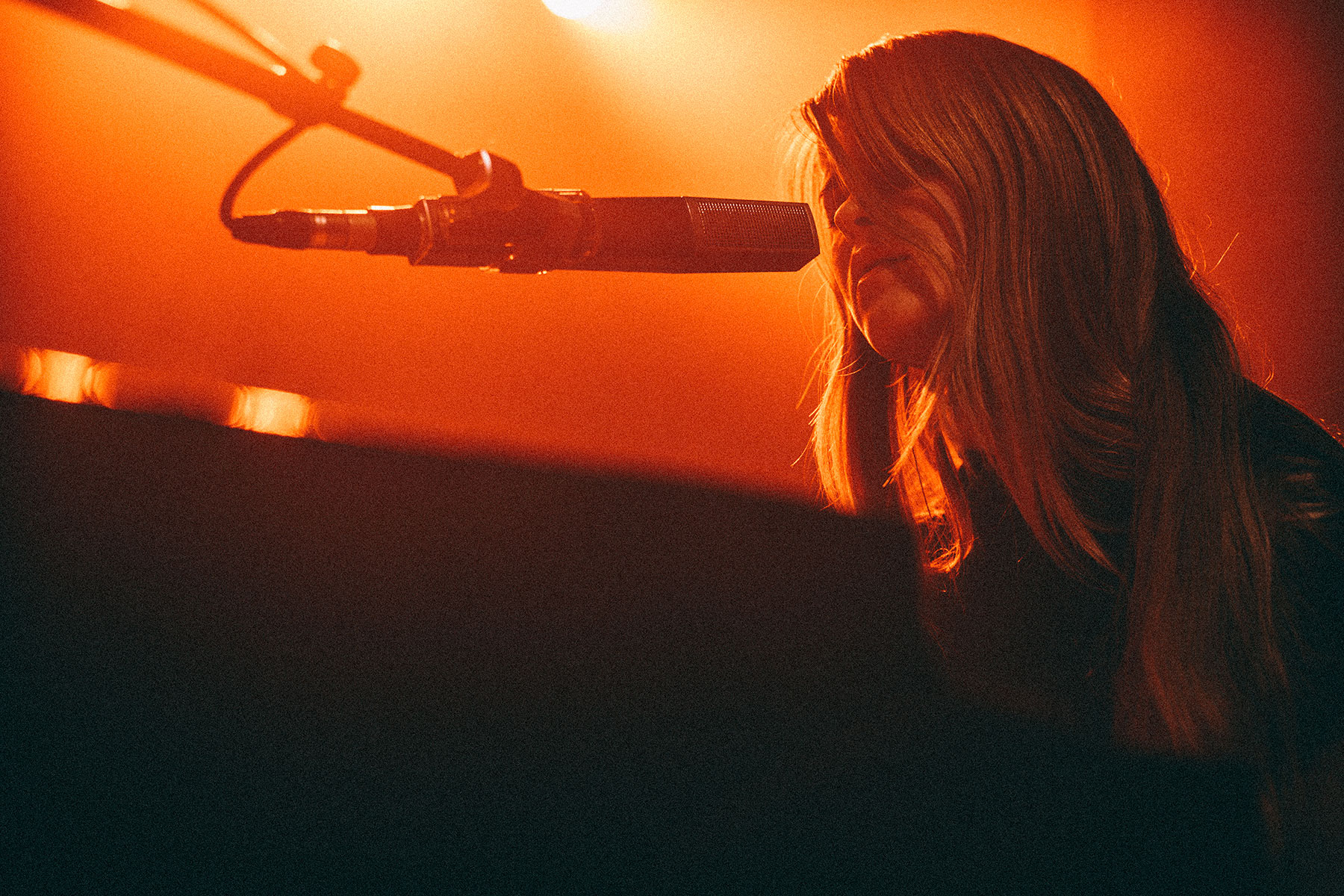 Picture from FROST festival 2013. Efterklang playing live at Vega, supported by swedish Anna von Hausswolff