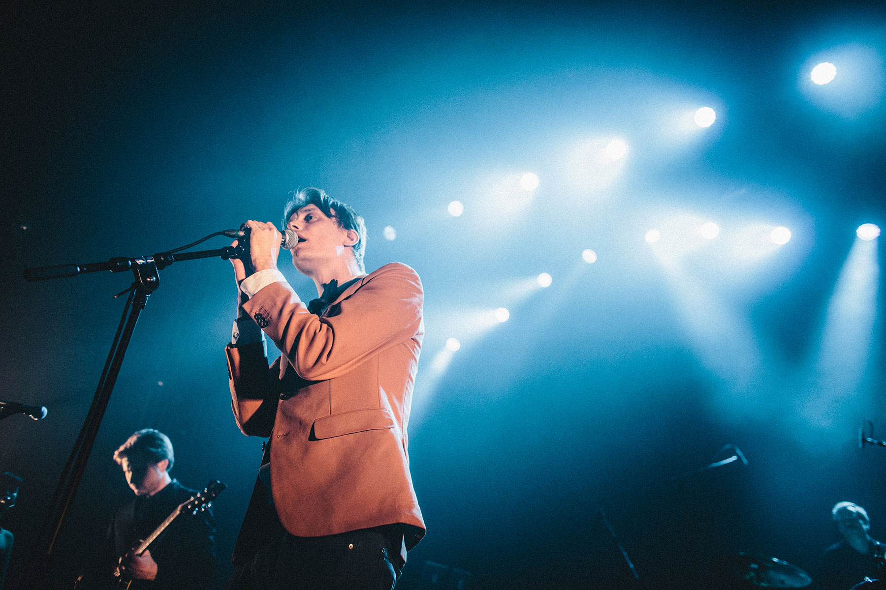 Picture from FROST festival 2013. Efterklang playing live at Vega, supported by swedish Anna von Hausswolff