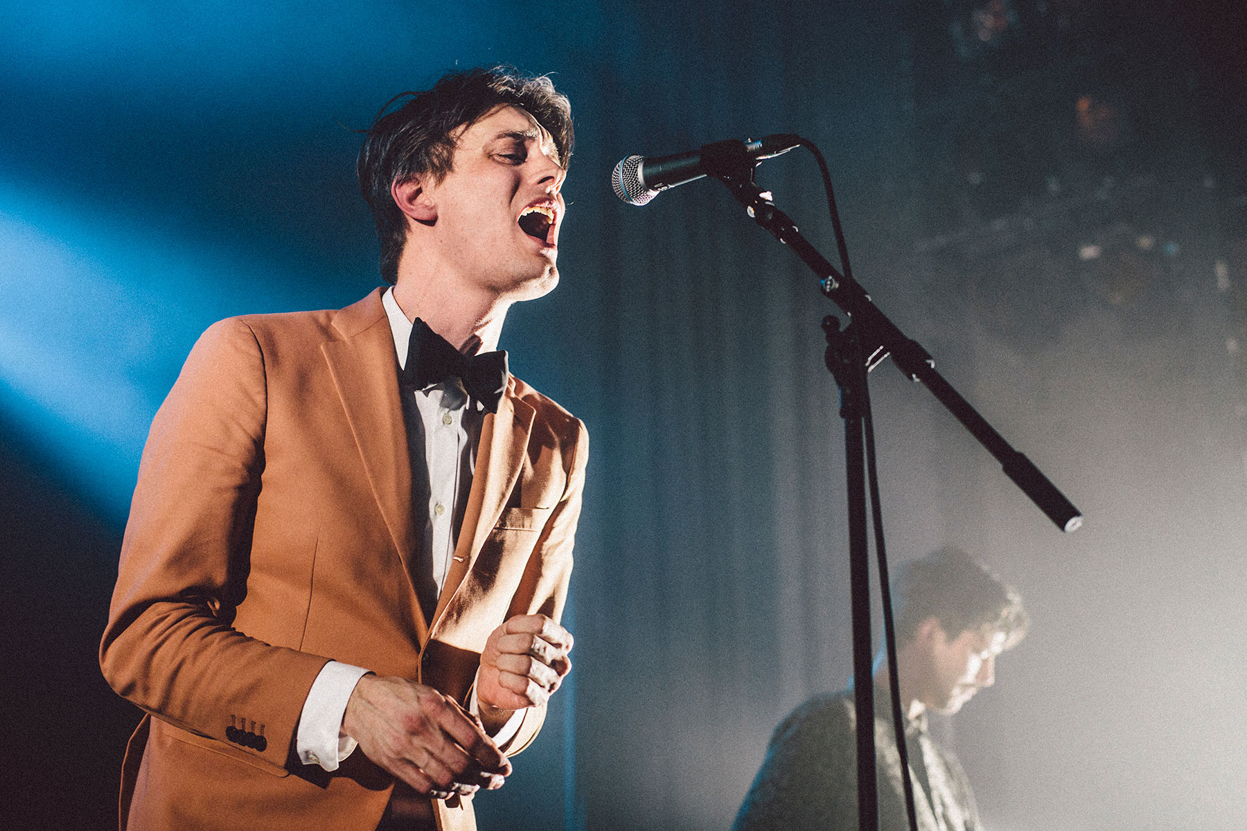 Picture from FROST festival 2013. Efterklang playing live at Vega, supported by swedish Anna von Hausswolff