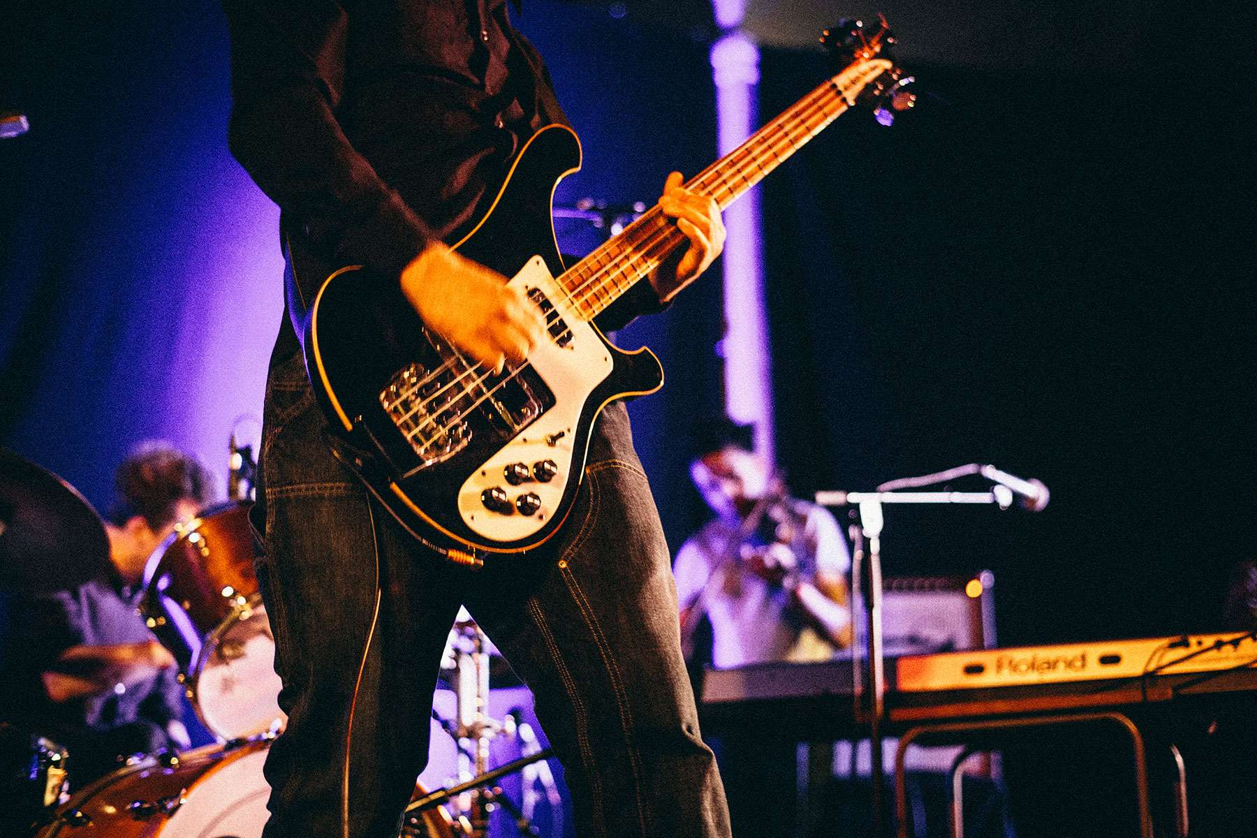 Picture from FROST festival 2013. Speaker Bite Me and Broken Twin gave a concert in Koncertkirken at Blågårdsplads.