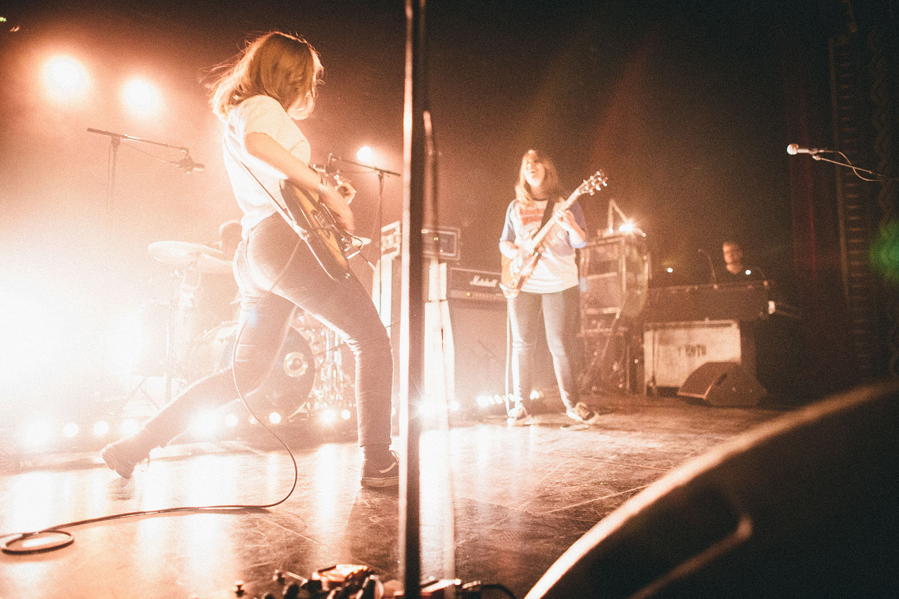 Photograph from Tivoli's Fredagsrock Festival 2013, here it's Baby in Vain performing in Glassalen