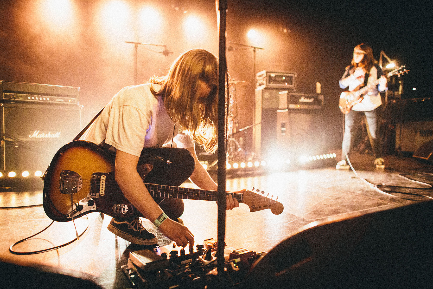 Photograph from Tivoli's Fredagsrock Festival 2013, here it's Baby in Vain performing in Glassalen