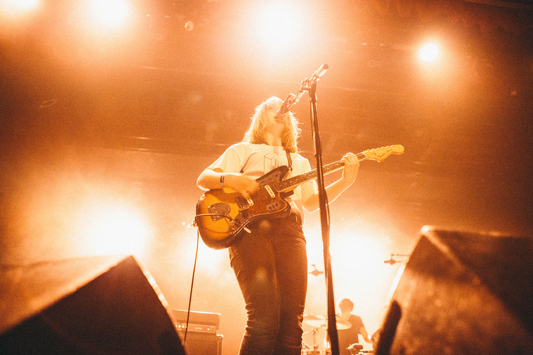 Photograph from Tivoli's Fredagsrock Festival 2013, here it's Baby in Vain performing in Glassalen